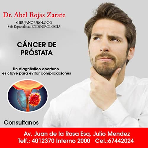 Cáncer de Próstata - Dr. Abel Rojas - Urólogo en Cochabamba