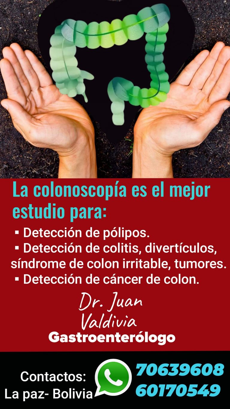 Colonoscopia Digestiva Dr. Juan Valdivia Gastroenterologo La Paz
