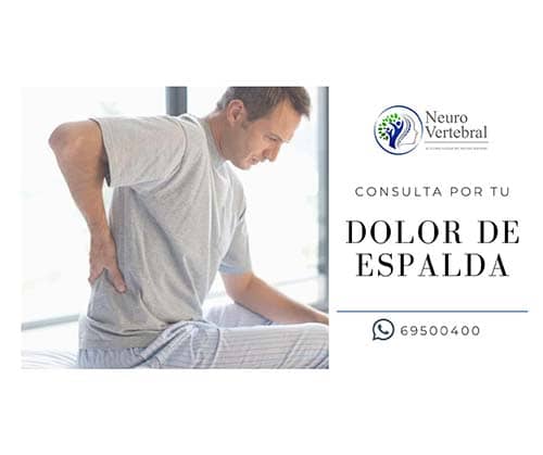 Dolor de espalda Dr. Diego Leon Lopez Neurocirujano Cochabamba