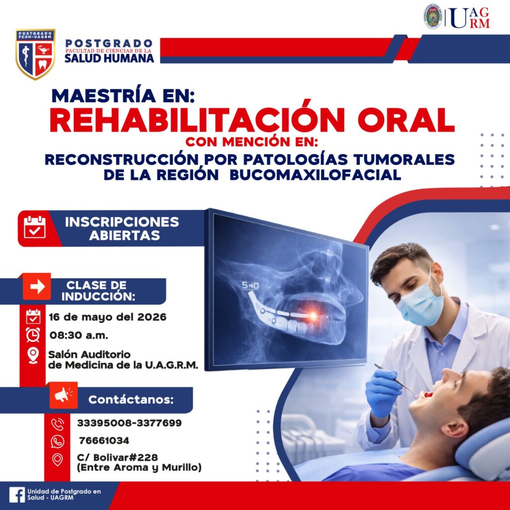 Maestría en Rehabilitación Oral en Bolivia - Cirujano Maxilofacial en Santa Cruz - Centro Especializado