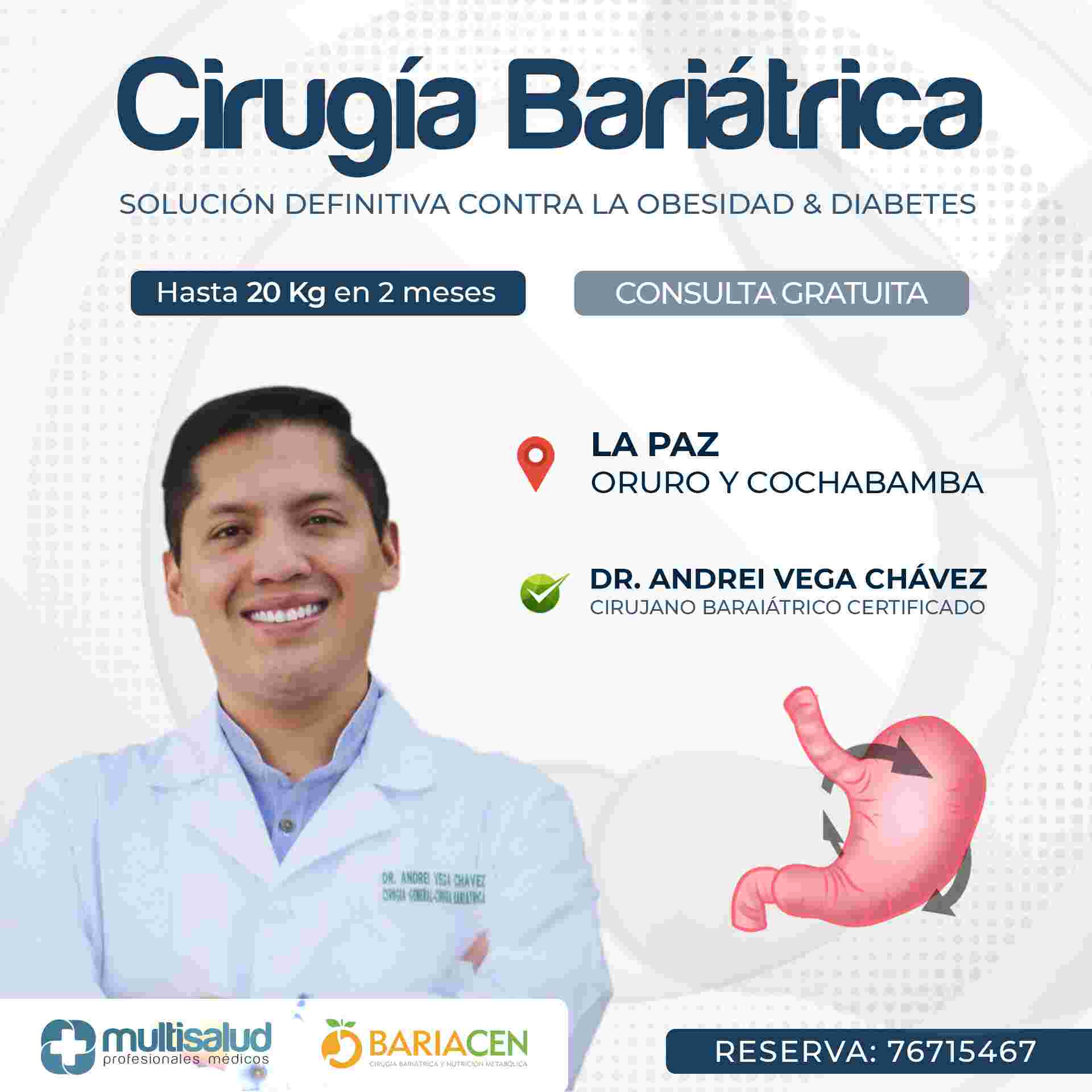 Imagen Dr. Andrei Vega Chávez Cirujano Bariatrico y Metabolico
