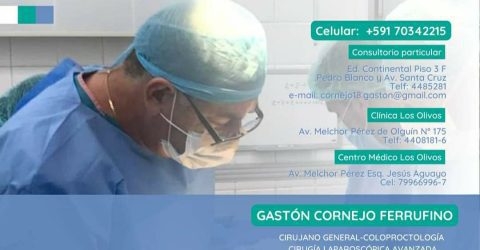 Imagen Dr. Gastón Cornejo Ferrufino Coloproctologo Cochabamba