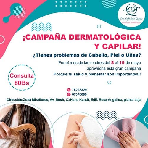 Imagen Dra. Celfa Sossa Quiroga Dermatóloga La Paz