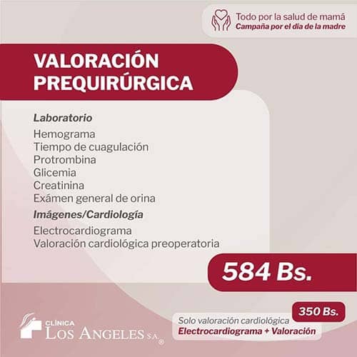 Valoración Prequirúrgica Dr. Edwin H. Veizaga Vargas Ginecólogo Obstetra Cochabamba