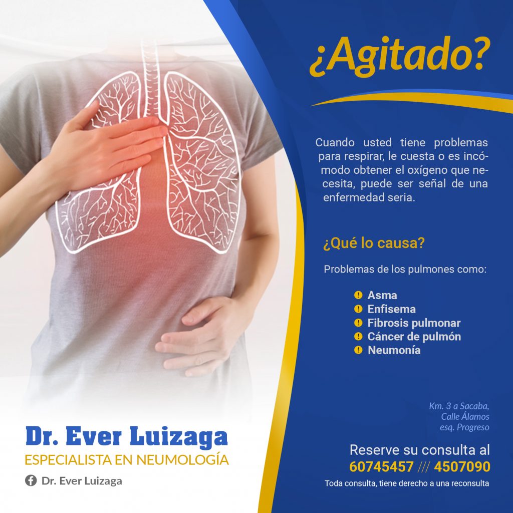 agitación Dr. Ever Luis Luizaga - Neumólogo Enfermedades del Sueño cochabamba