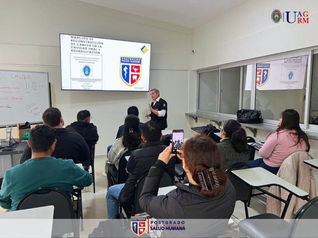 Inició la Maestría en Rehabilitación Oral con Mención en Patologías Tumorales Centro de Cirugía y Traumatología Maxilofacial Bolivia